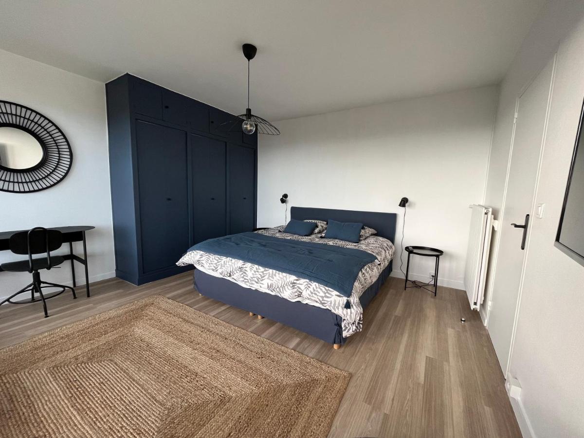 Nouveau! Appartement Vue Mer 180° Et Place Parking Brest Luaran gambar